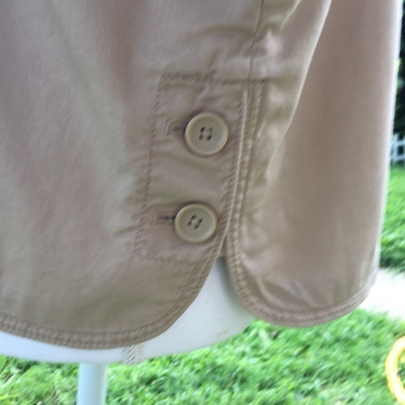 OLD NAVY Tan zipper jacket with hood - Picture 5 of 12